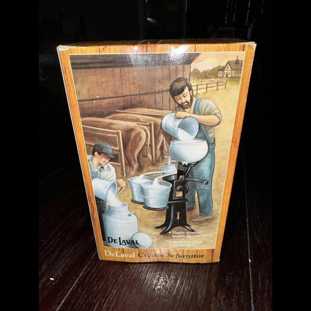 NIB ERTL DeLaval Cream Separator Die-Cast Metal 1/7 scale 4594 Miniature w/Box